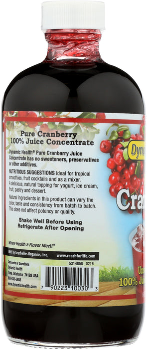 Cranberry Concentrate, 8 fl oz