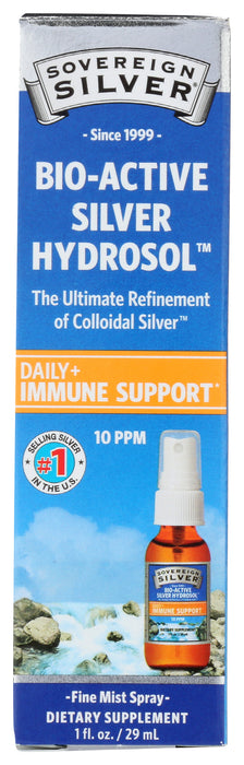 Silver Hydrosol 10ppm, Mist Spray, 1 floz