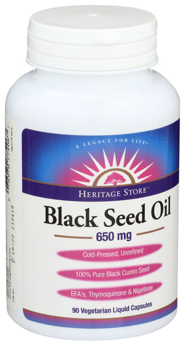 Black Seed Oil, 650 mg, 90 vliqcap