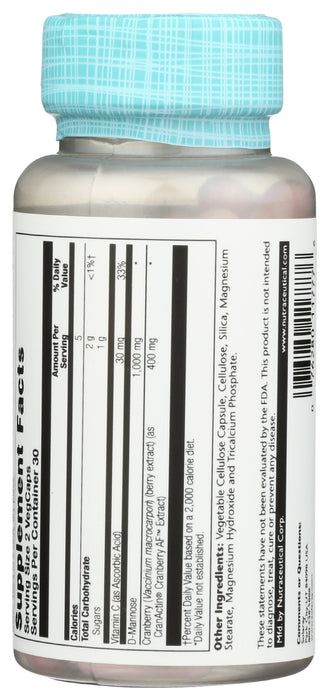 D-Mannose wCranActin, 60 vcap