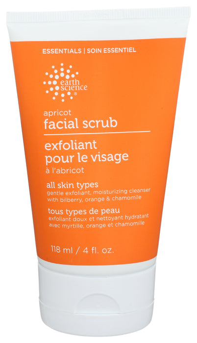 Apricot Facial Scrub Creme, 4.5 oz