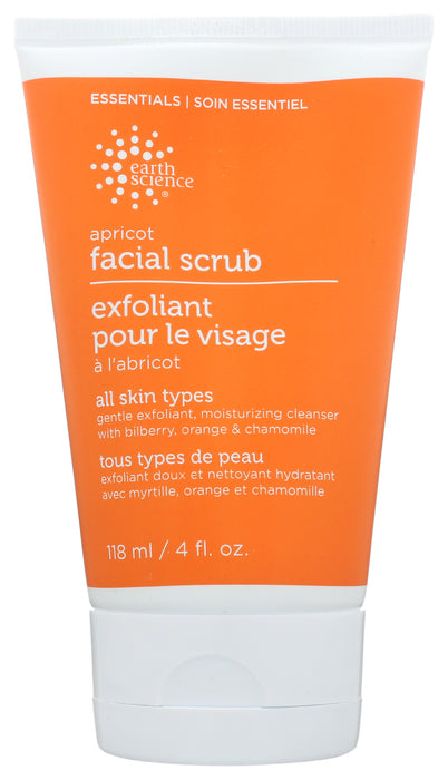 Apricot Facial Scrub Creme, 4.5 oz