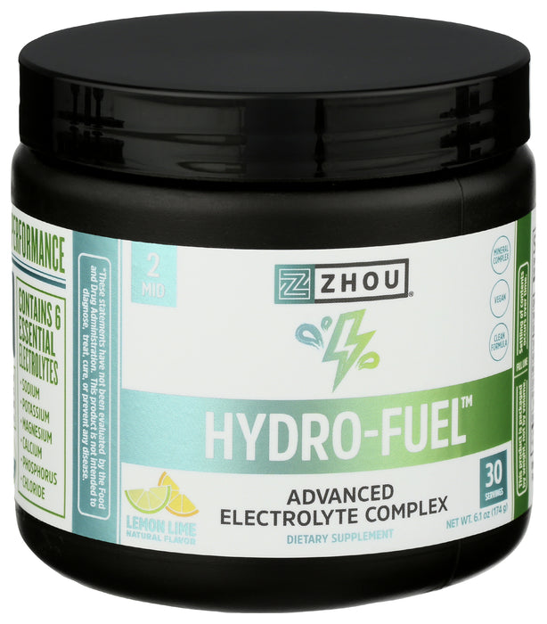 Hydro-Fuel Electrolyte Complex, Lemon Lime, 6.1 oz
