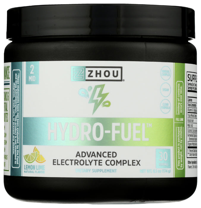 Hydro-Fuel Electrolyte Complex, Lemon Lime, 6.1 oz