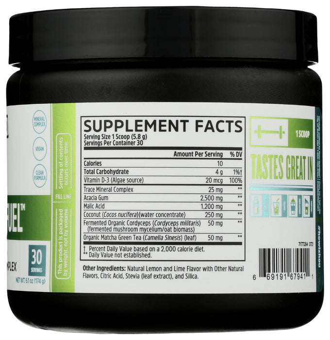 Hydro-Fuel Electrolyte Complex, Lemon Lime, 6.1 oz