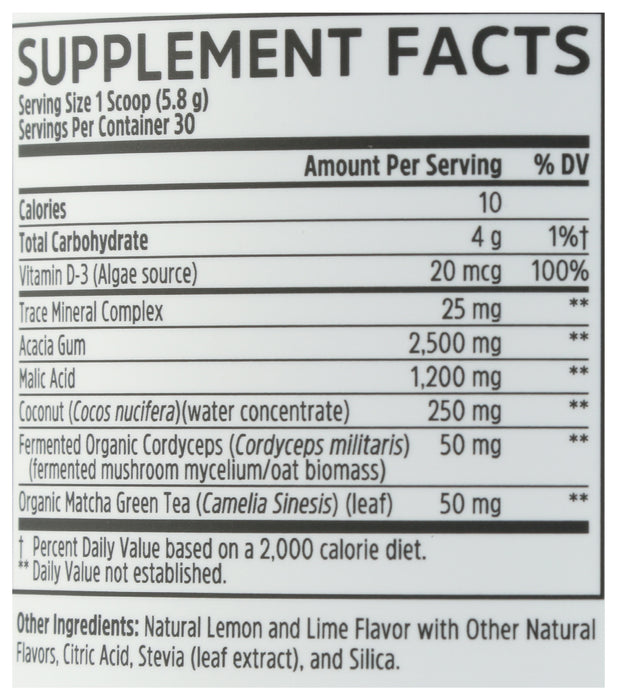 Hydro-Fuel Electrolyte Complex, Lemon Lime, 6.1 oz