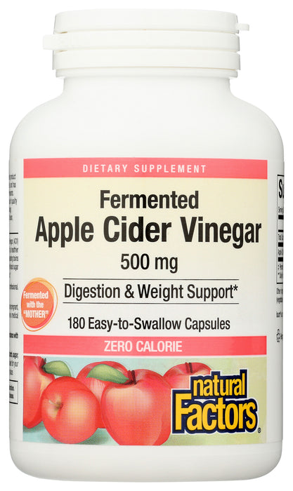 Apple Cider Vinegar, 500mg, 180cap