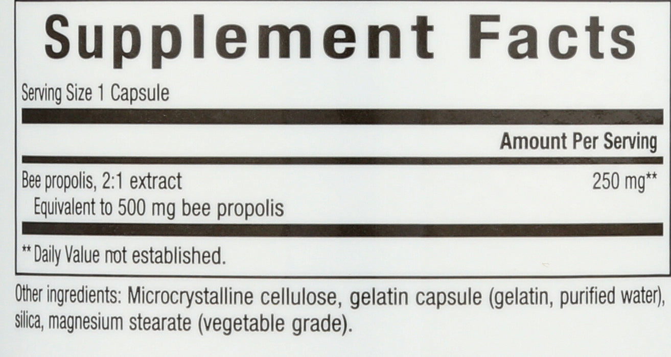 Bee Propolis Extract, 500mg, 90cap