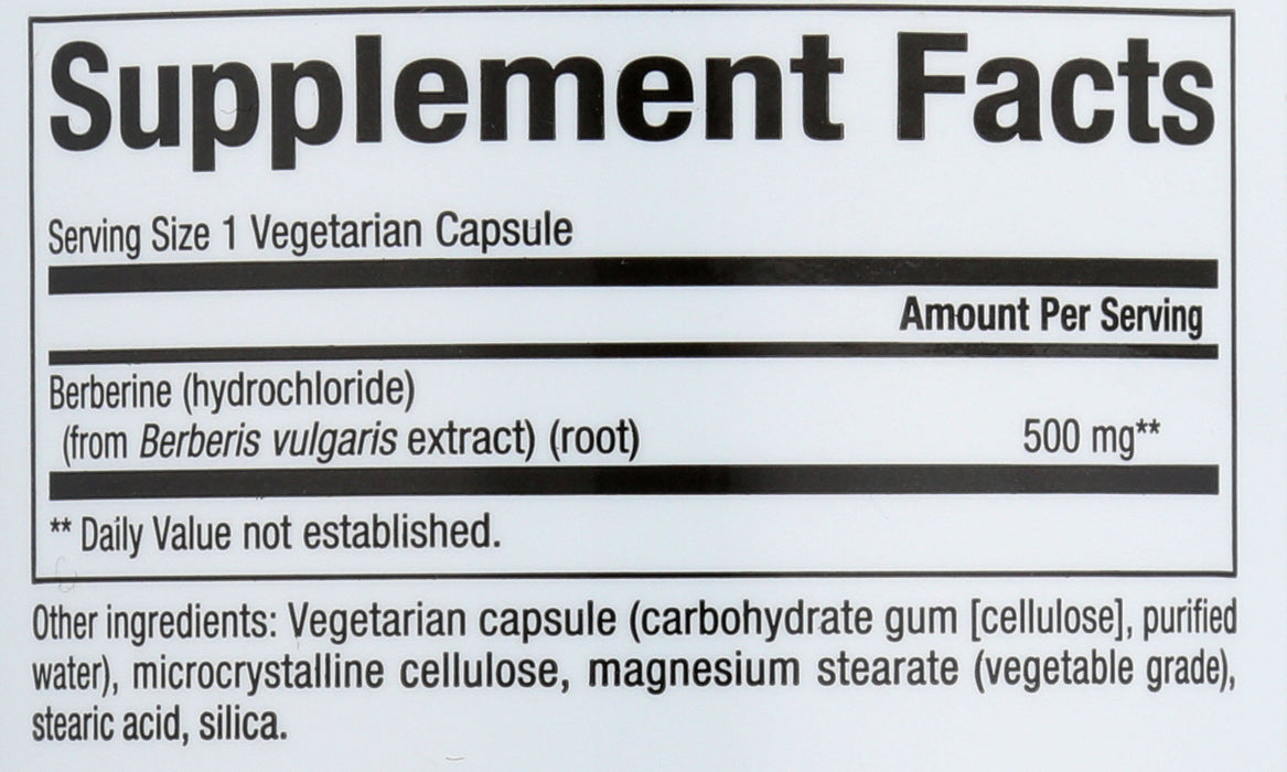 WellBetX Berberine 500mg, 60 vcap