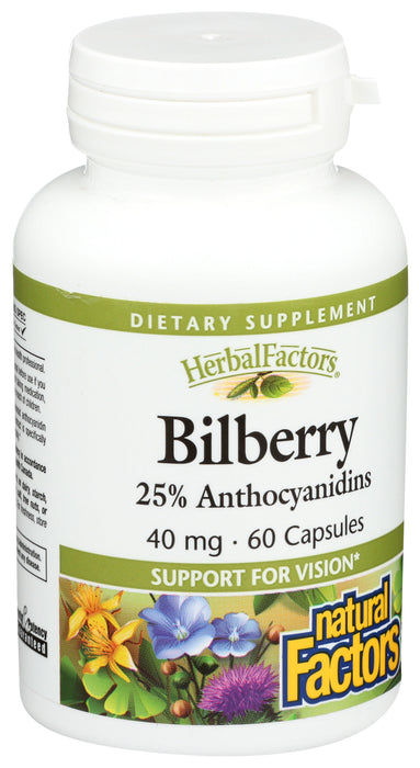 Billberry, 40mg, 60cap