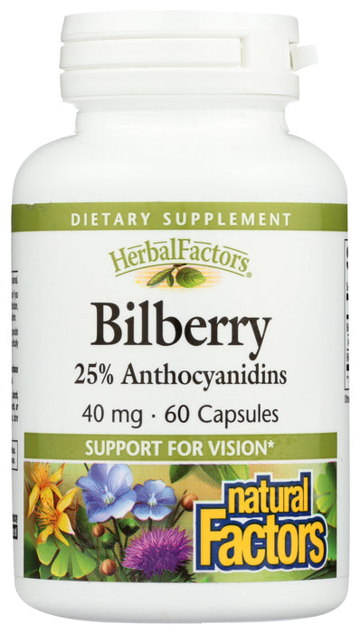 Billberry, 40mg, 60cap