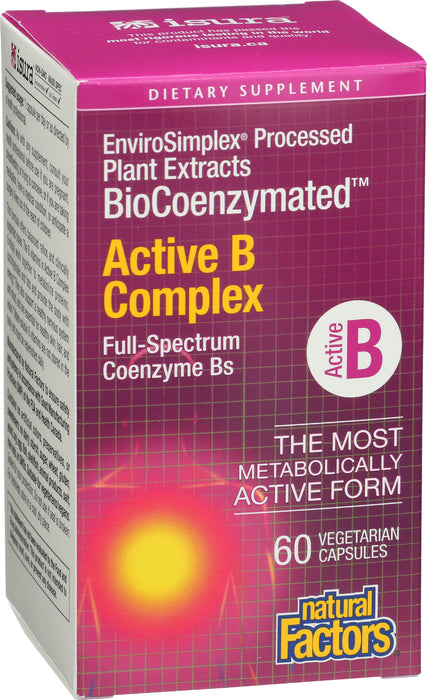 BioCoenz Active B Complex, 60vcap