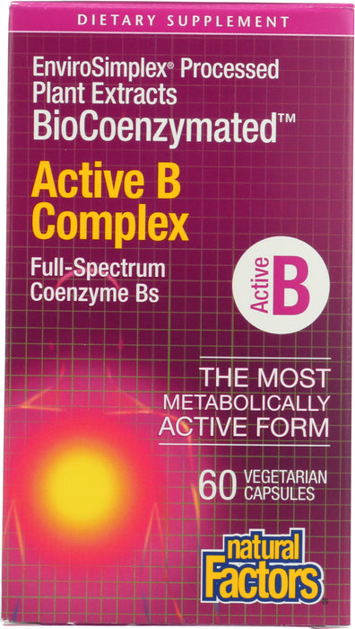 BioCoenz Active B Complex, 60vcap