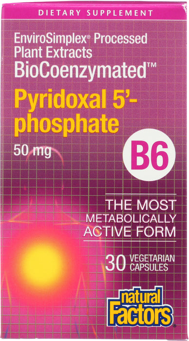 BioCoenz Pyridoxal 5'-phosphate 50mg, 30vcap