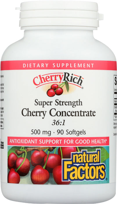 CherryRich, Super Strength 500mg, 90sgel