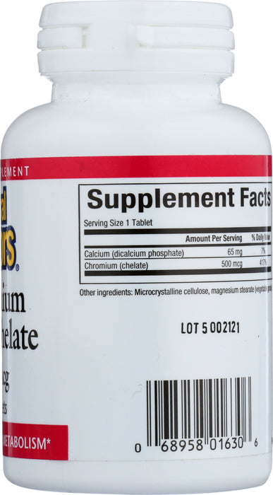 Chromium GTF Chelate, 500mcg, 90tab