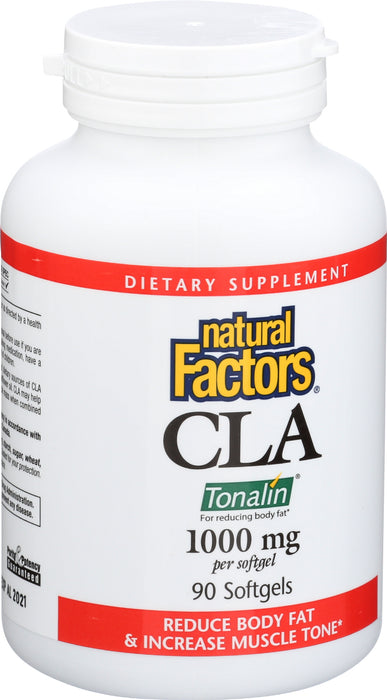 CLA Tonalin, Linoleic Acid, 1000mg, 90sgel