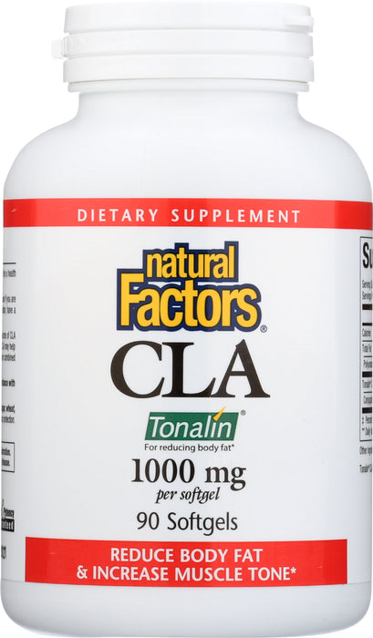 CLA Tonalin, Linoleic Acid, 1000mg, 90sgel