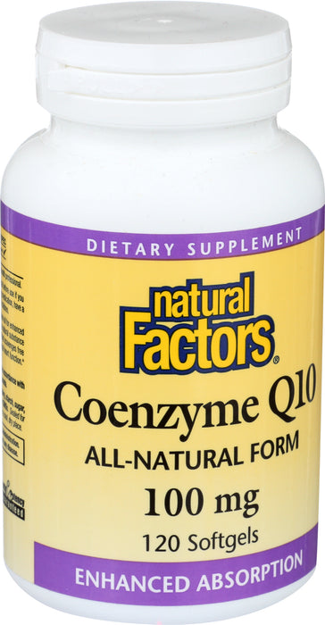 Coenzyme Q10, 100mg, 120sgel