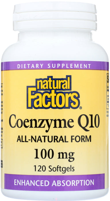 Coenzyme Q10, 100mg, 120sgel