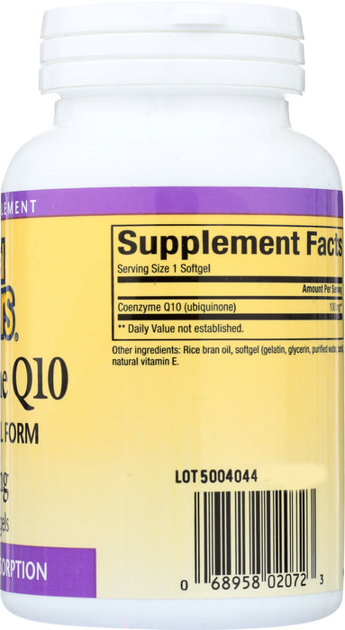 Coenzyme Q10, 100mg, 120sgel