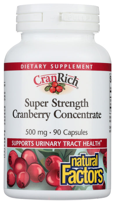 CranRich Cranberry Concentrate 500mg, 90 cap