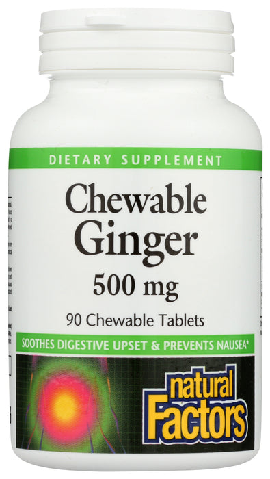 Ginger 500mg, 90chew