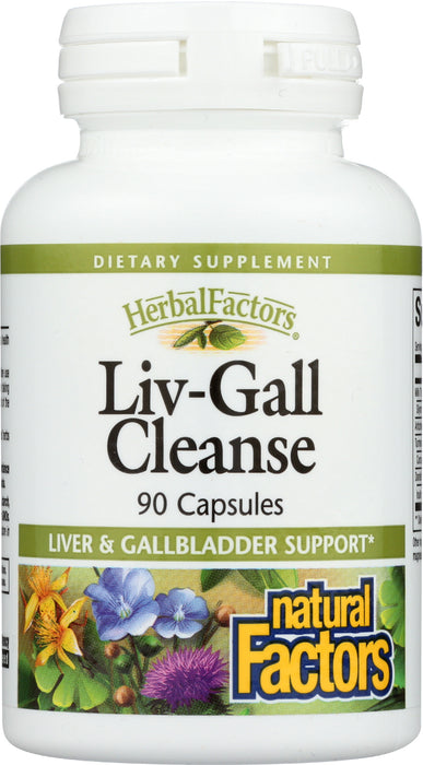 HerbalFactors, Liv-Gall Cleanse, 90cap