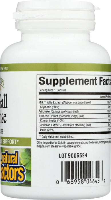 HerbalFactors, Liv-Gall Cleanse, 90cap