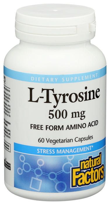 L-Tyrosine 500mg, 60vcap