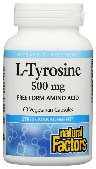L-Tyrosine 500mg, 60vcap
