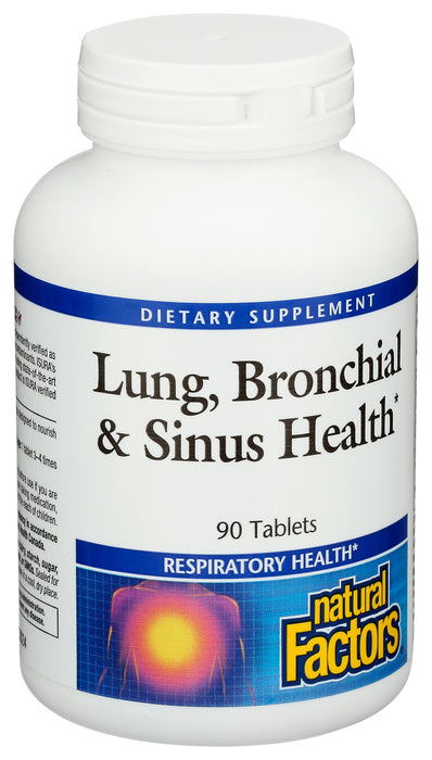 Lung Bronchial & Sinus Health, 90 tab