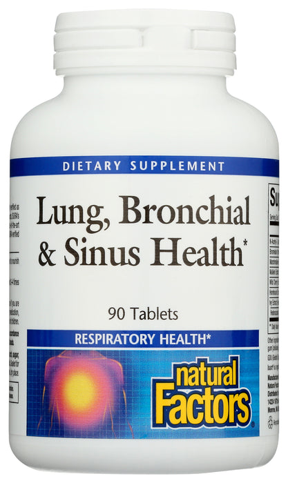 Lung Bronchial & Sinus Health, 90 tab