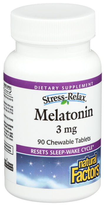 Melatonin 3mg, 90chew