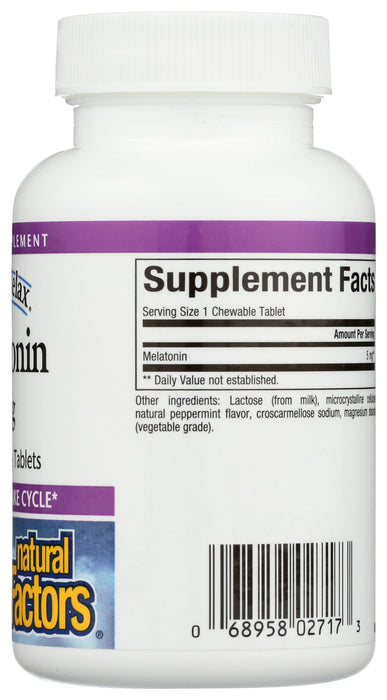 Melatonin 5mg, 90chew
