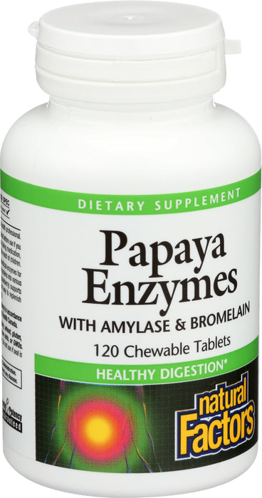Papaya Enzymes, 120chew