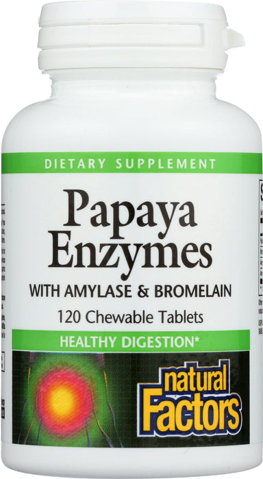 Papaya Enzymes, 120chew
