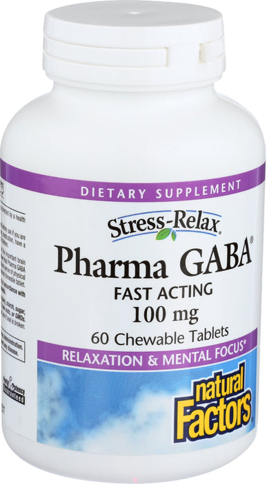 Pharma Gaba 100mg, 60chew