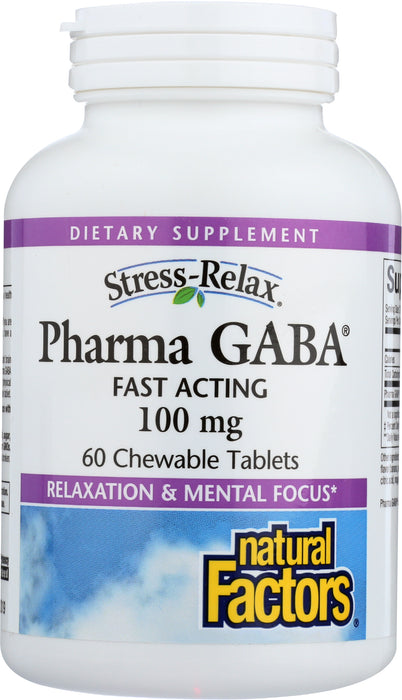 Pharma Gaba 100mg, 60chew