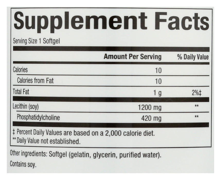 Phosphatidyl Choline 420mg, 90sgel