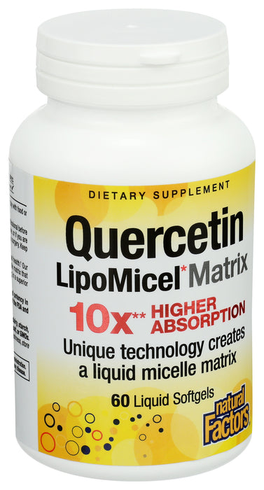 Quercetin LipoMicel Matrix 250mg, 60 liq sgel