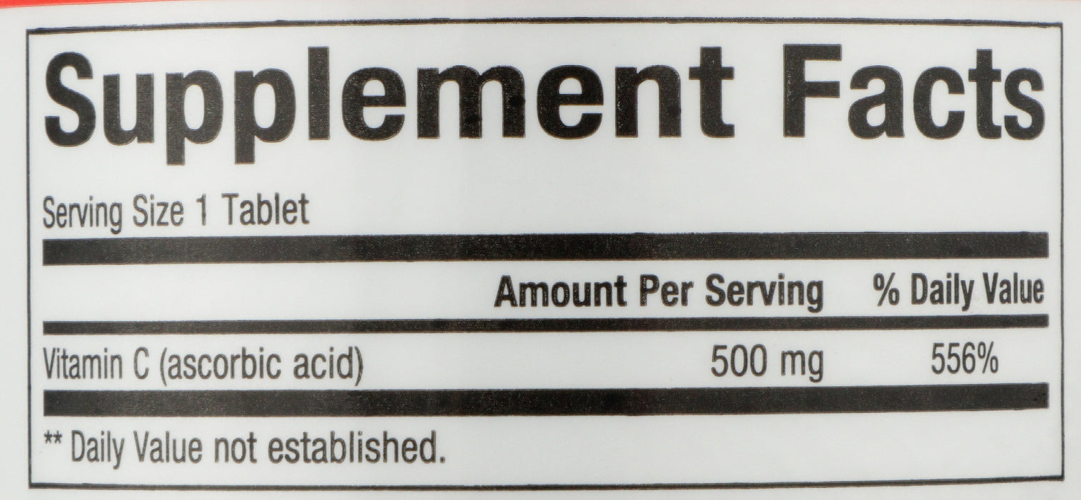 Vitamin C, 500mg, 90tab