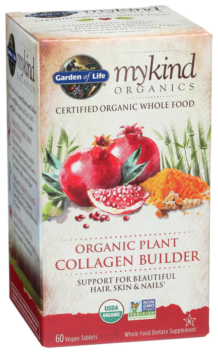 mykind Organics Plant Collagen Builder, 60 tab