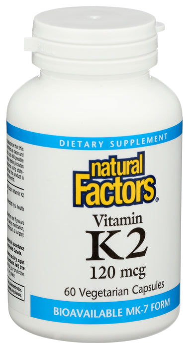 Vitamin K2, 100mcg, 60vcap