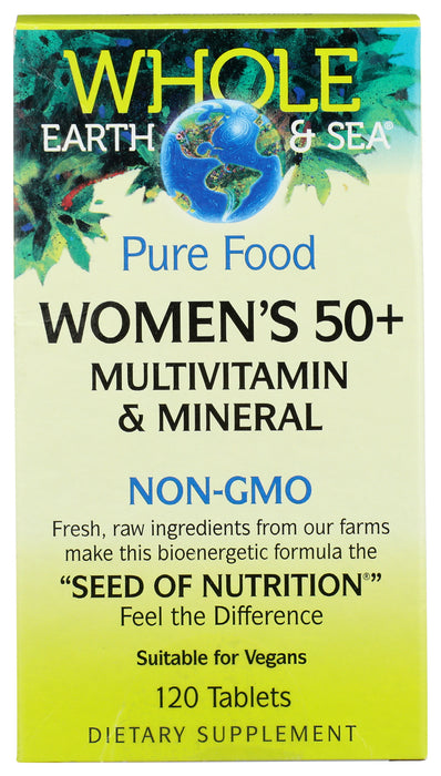 Women's Multi, 50+ Pure Food, 120 tab