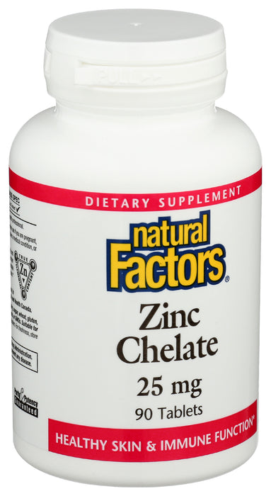 Zinc Chelate 25mg, 90tab