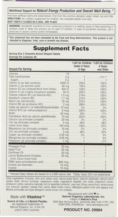 AP Grape Multivitamin, 90 chew
