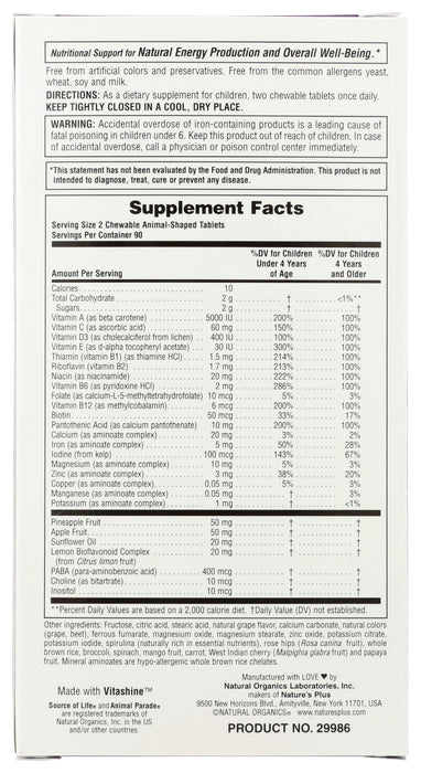 AP Grape Multivitamin, 180 chew