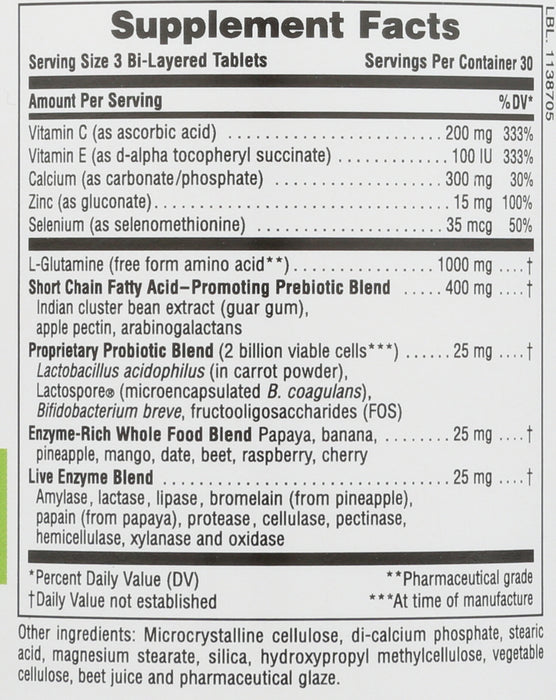 GI Natural Bi Layer, 90 tab