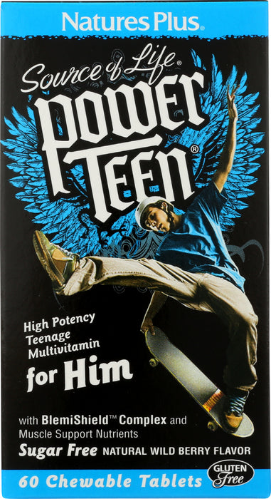 Power Teen, Multi for Him, 60 chew